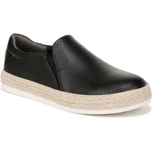 Dr. Scholl's Shoes Womens Madison Sun Faux Leather Slip-On Sneakers