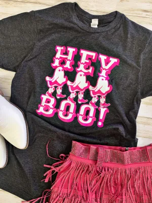 Hey Boo! Cowgirl Ghost tee