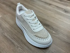Remi - Beige Gold Tennis
